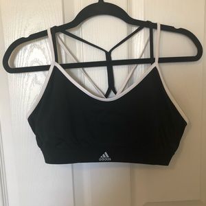Adidas All Me Strappy Low-Impact Sports Bra